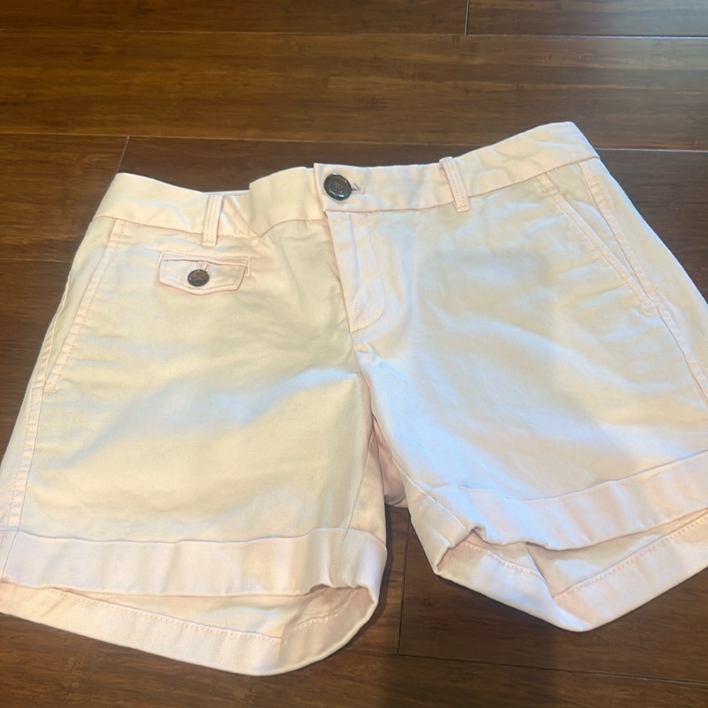 Pale Pink Banana Republic shorts